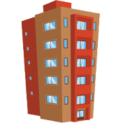 Condo home mortgage quote icon